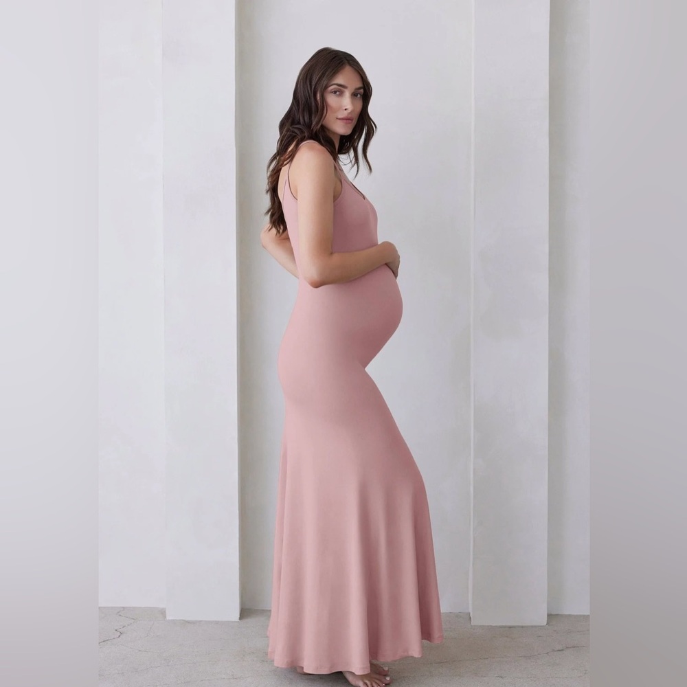 Bumpsuit Cloud Dress in Dusty Rose